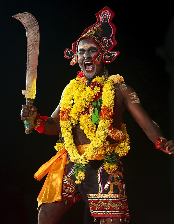 V. M. Muthu Group (Folk) (Mamallapuram Dance Festival 2012 - Folk dance)